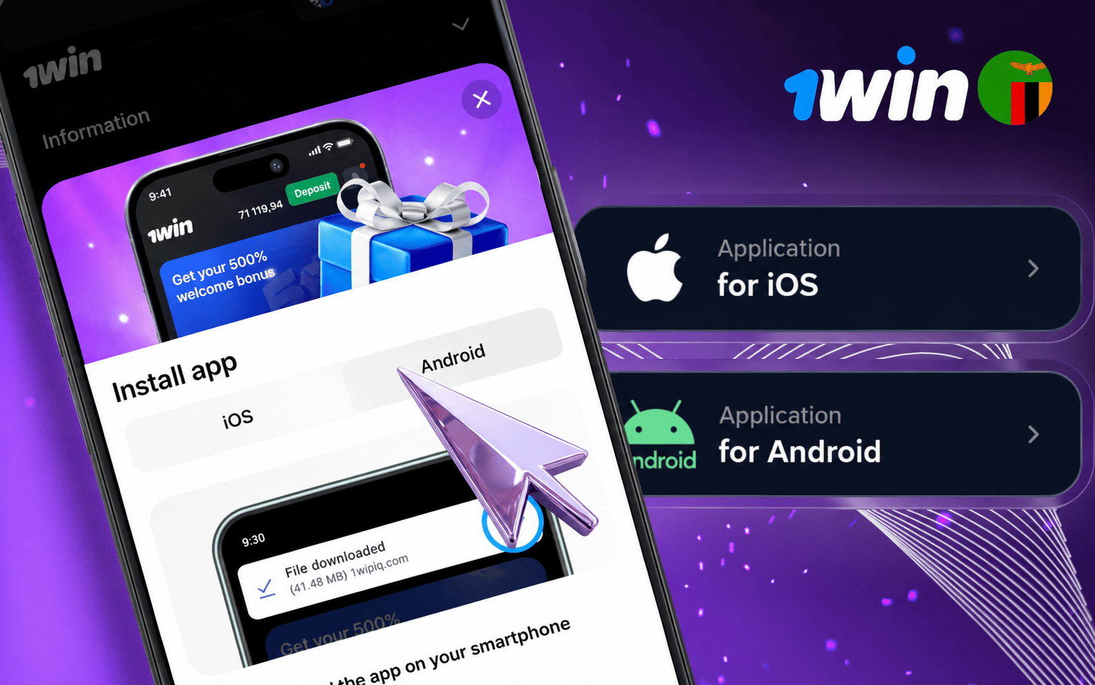 1win App Download Zambia: Games, Bets and MTN Payments on Mobile